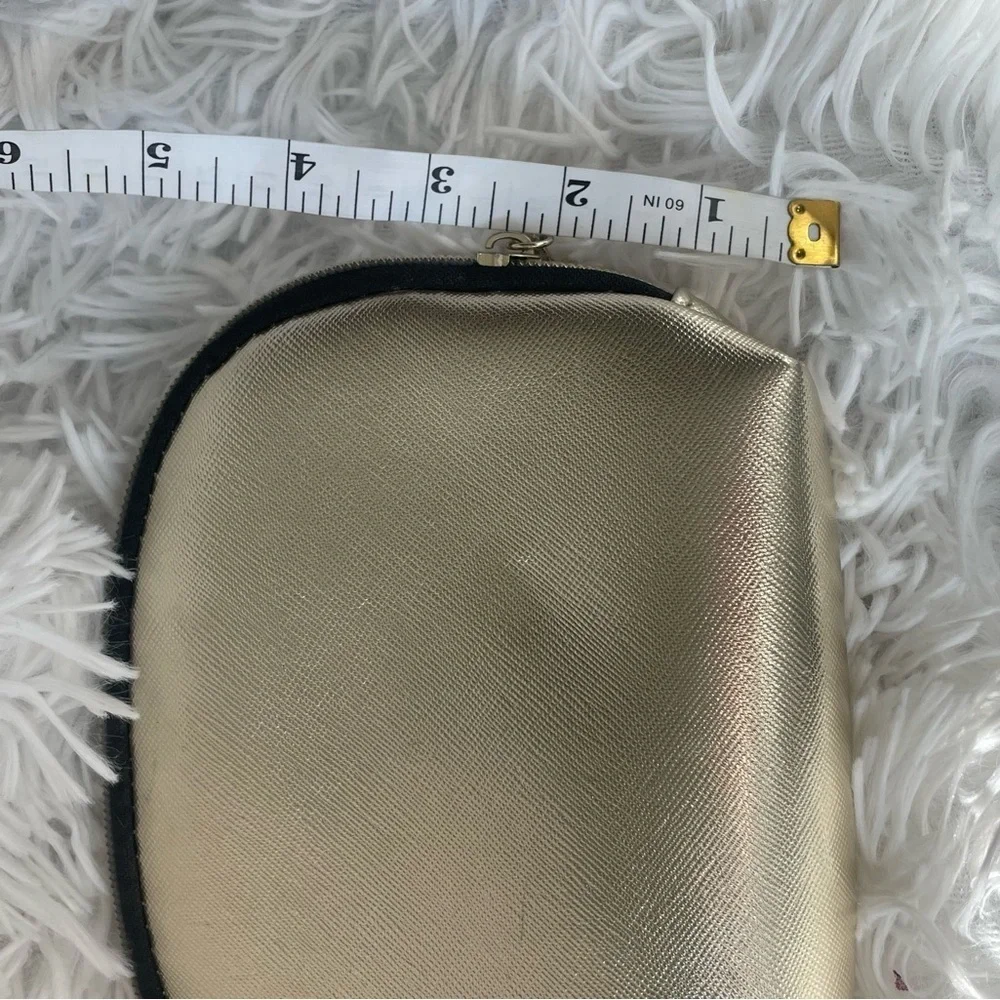 🩷 3/$18 Gold bridal engagement make up pouch bag ring zipper